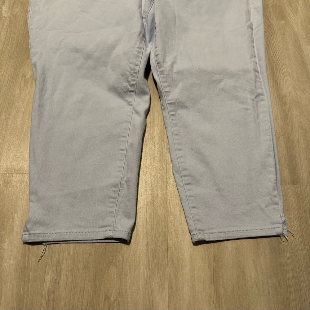 Talbots Light Blue High Waist Jegging Crop Jeans Sz 16P - Picture 4 of 10